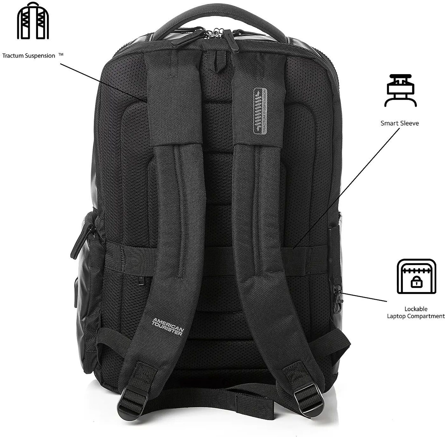 Image of AMERICAN TOURISTER Medium Zork2.0 Laptop Backpack 02 23 L Laptop Backpack