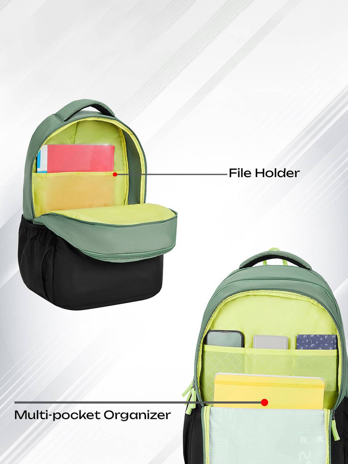SAFARI Sigma 3 36L Green Backpack - Image 3