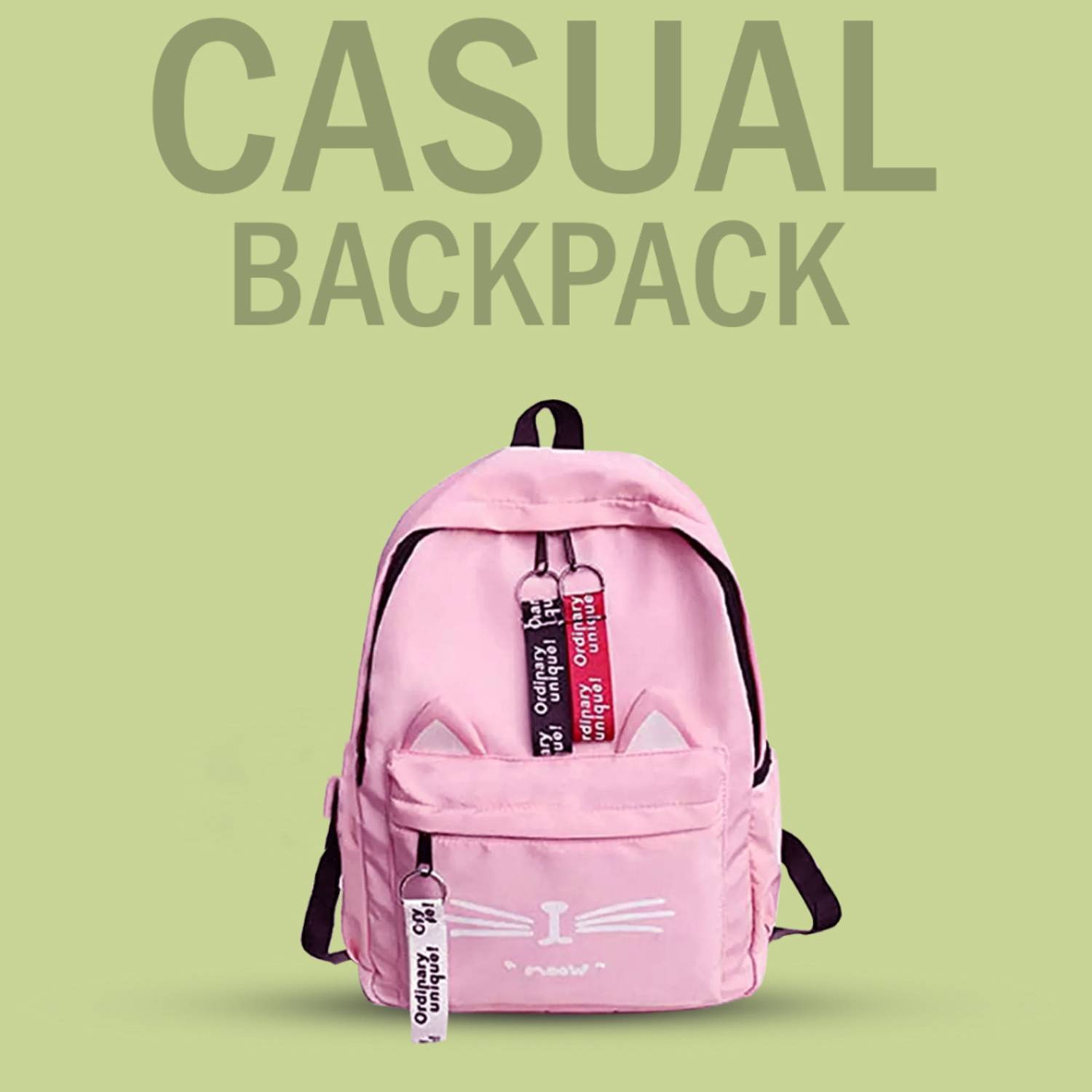 Shishtha Pink_@ cat_@@ _1pc_13_16 20 L Backpack