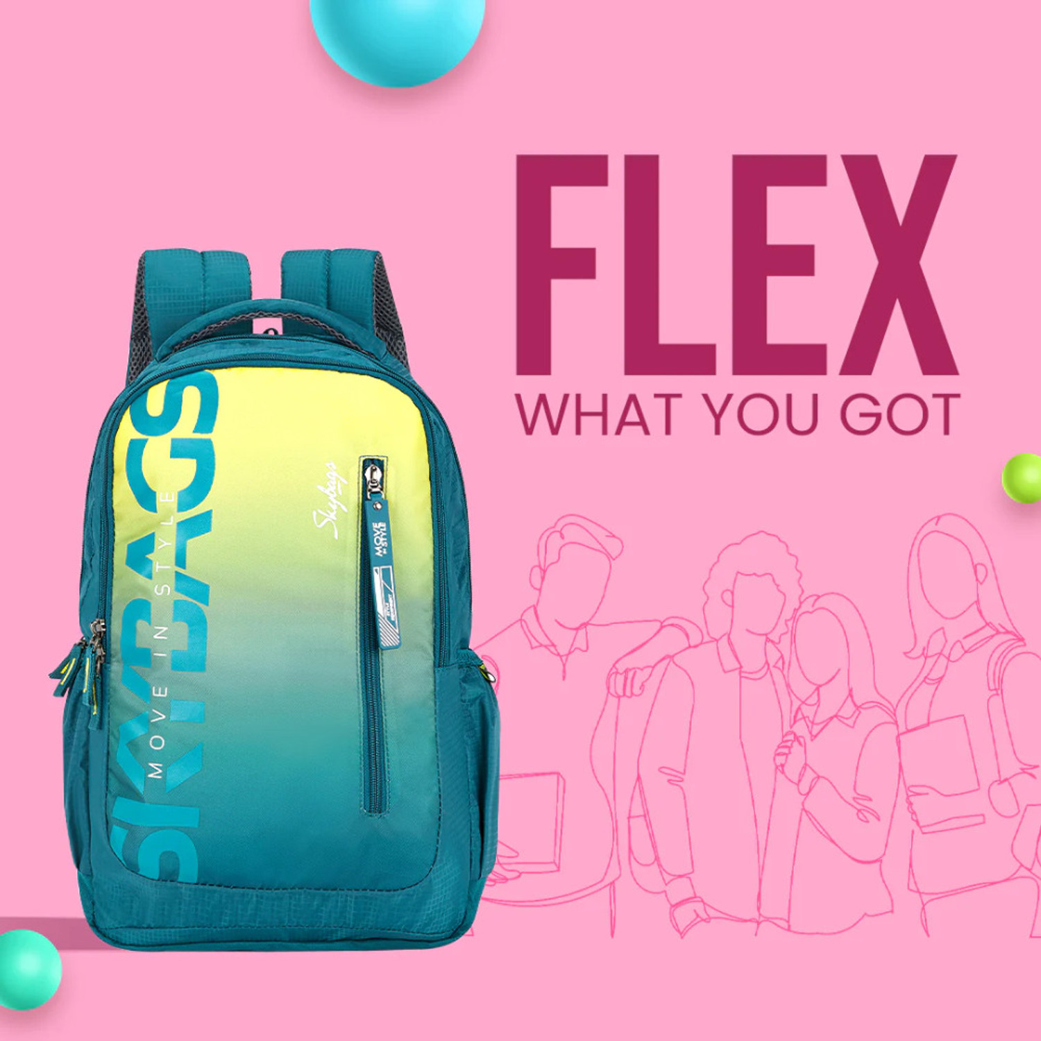 Image of SKYBAGS Flex 22 L Backpack