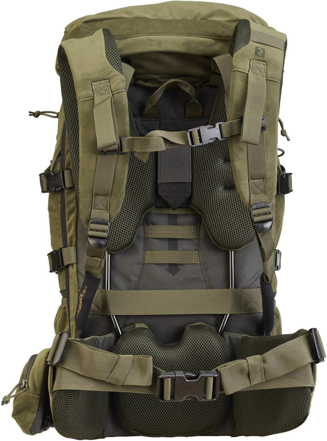 Image of SOLOGNAC By Decathlon Wildlife Outdoor Backpack 45 to 90 Litre Adjustable - Green 90 L Backpack