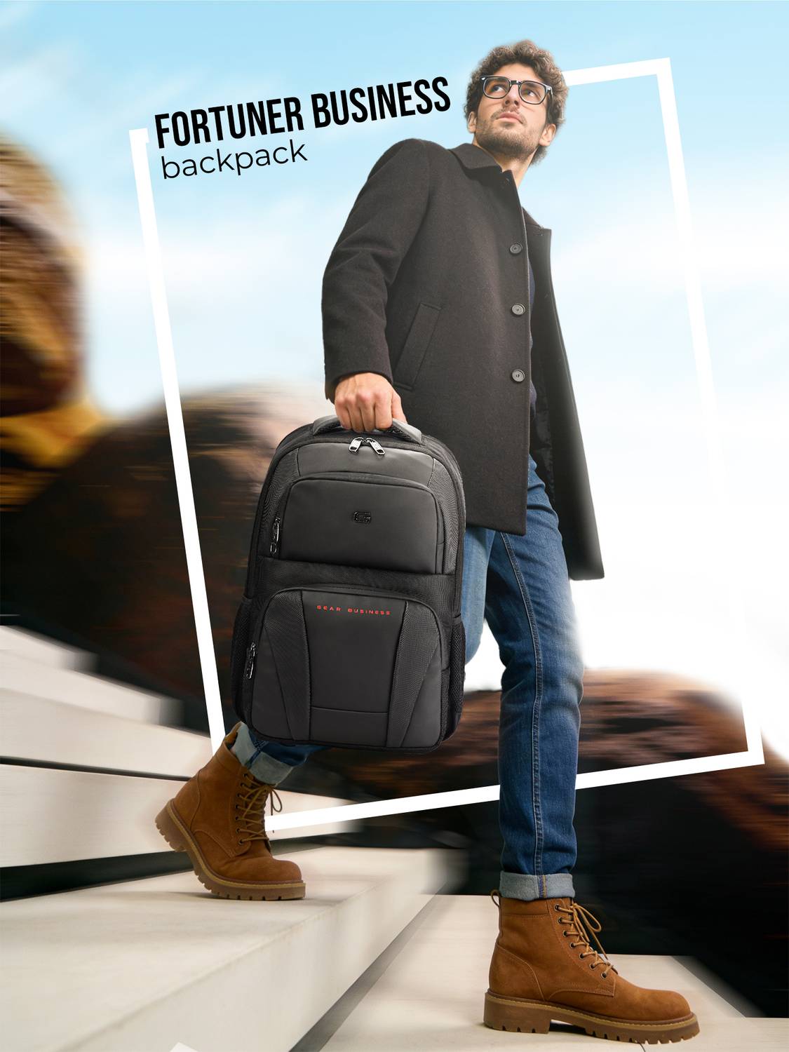 Gear Fortuner Business Laptop Backpack 17L - Image 2