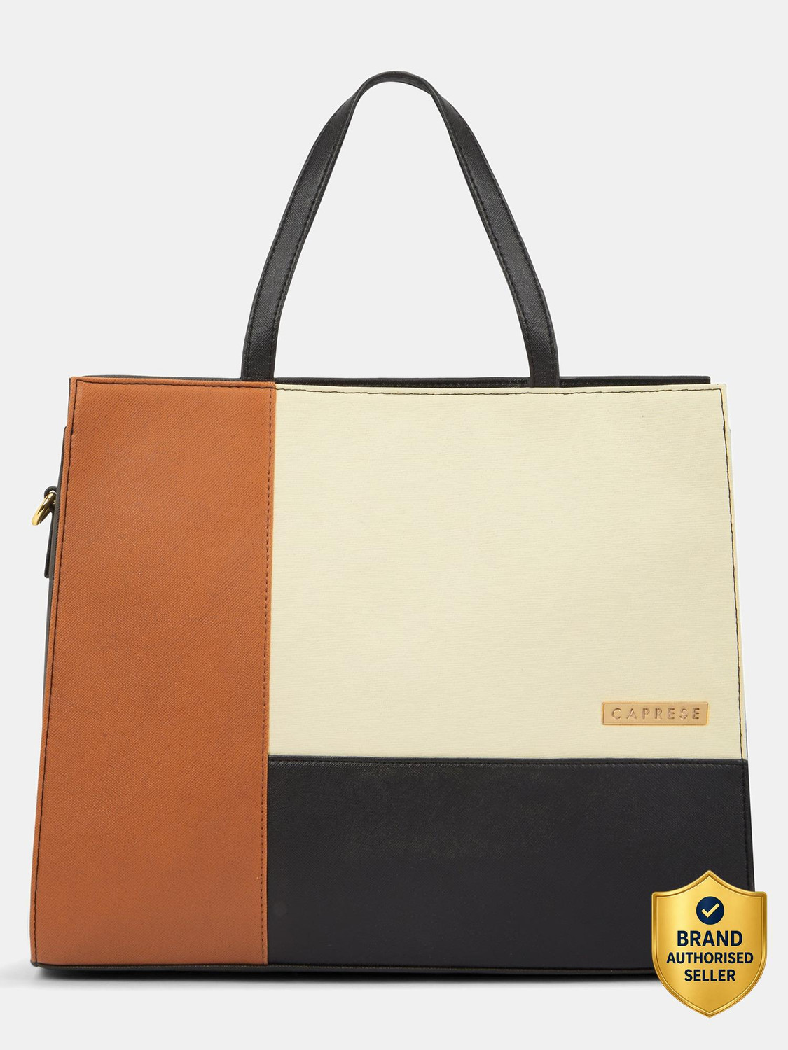 Image of Caprese Jelly Satchel Large Black Bag for Women Shoulder Bag (Multicolor, 1 L)