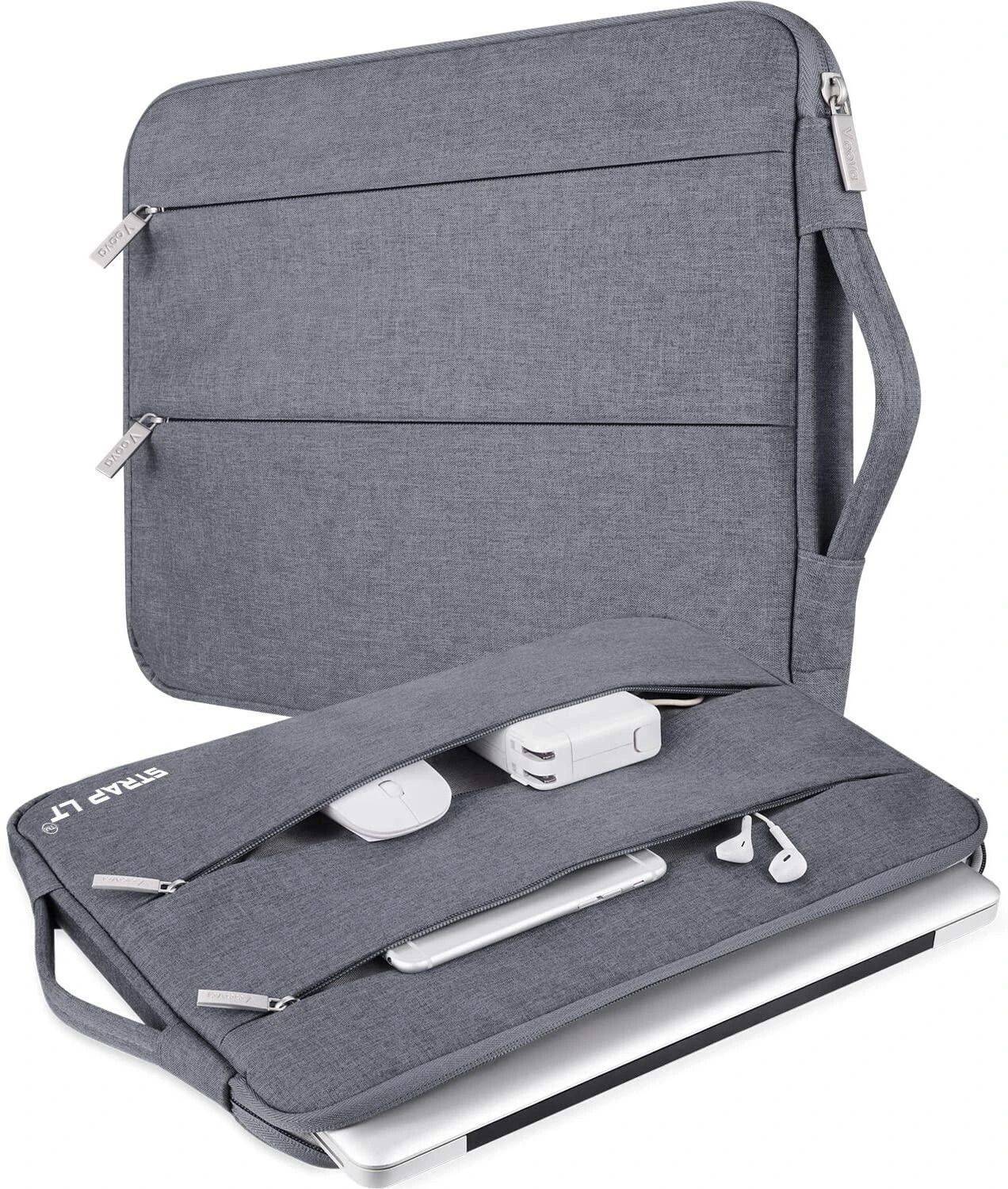 Straplt 13.6-14 Inch Laptop Sleeve, Grey - Image 2