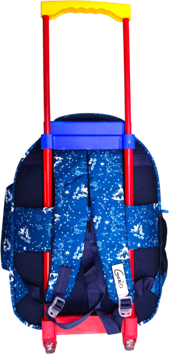 Image of Genio BARBLE School Kids Trolly Bag - 18 In- Queen Navy Waterproof (NAVY, 35 L) Waterproof Trolley