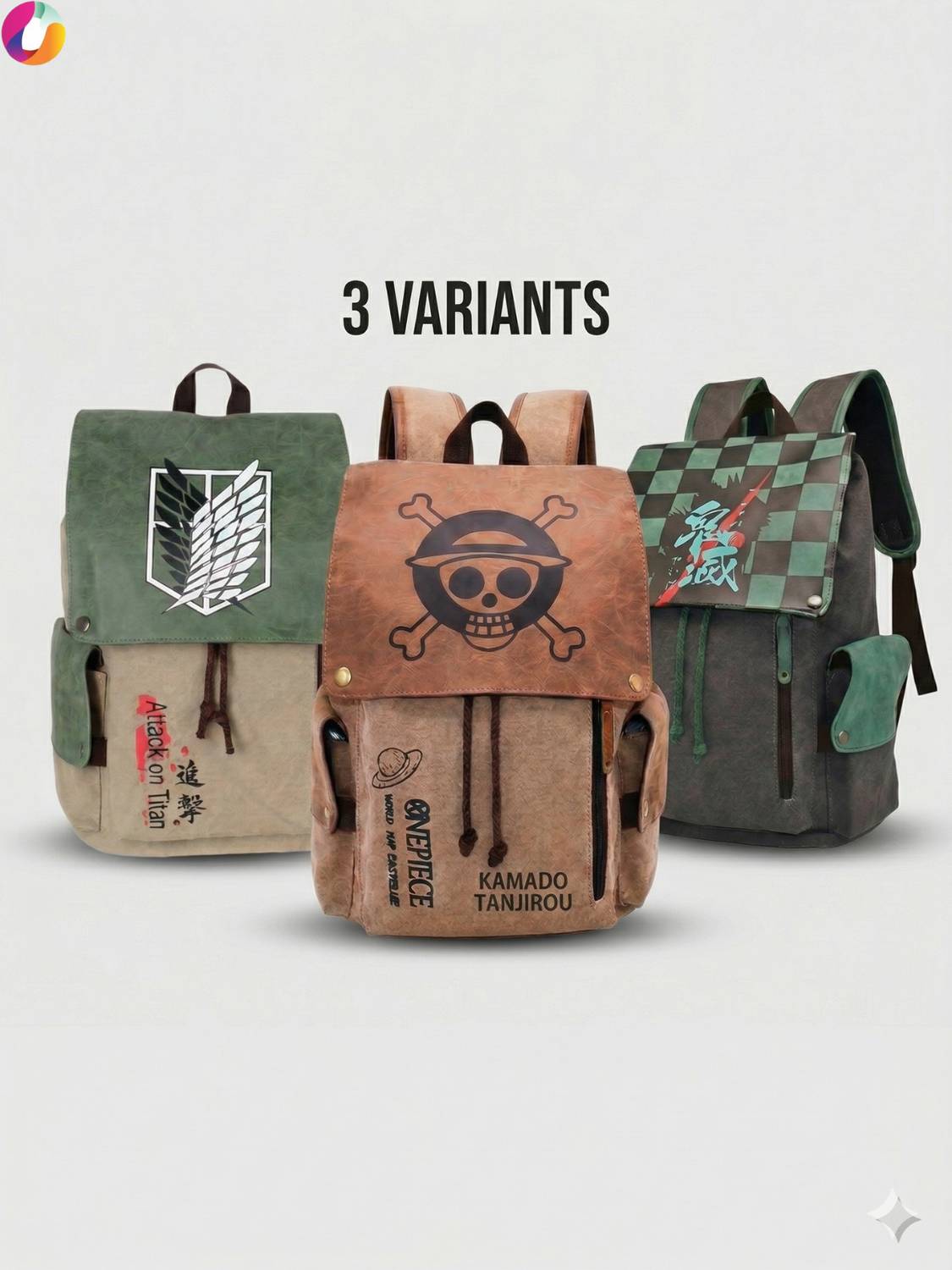 RUVIDO CASO AOT Anime Backpack - Image 5