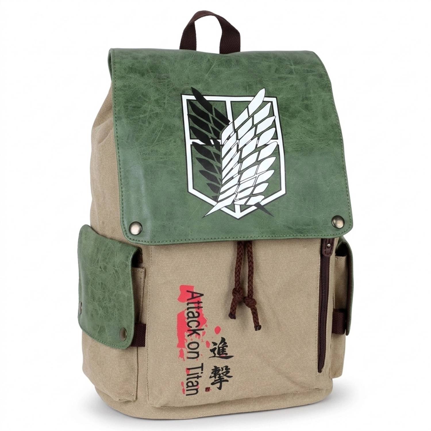 RUVIDO CASO AOT Anime Backpack