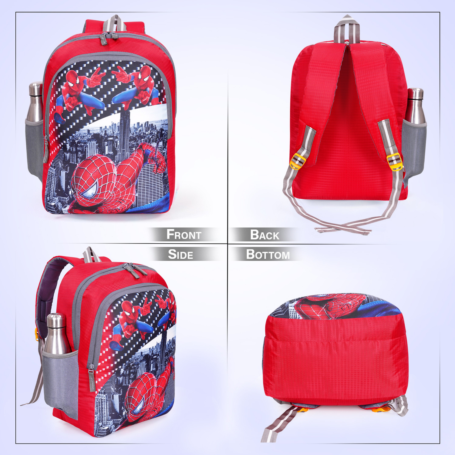 Image of Myron Combo (pack of 2) kids 16X11 for nursery /Lkg /Ukg lightweight Waterproof School Bag