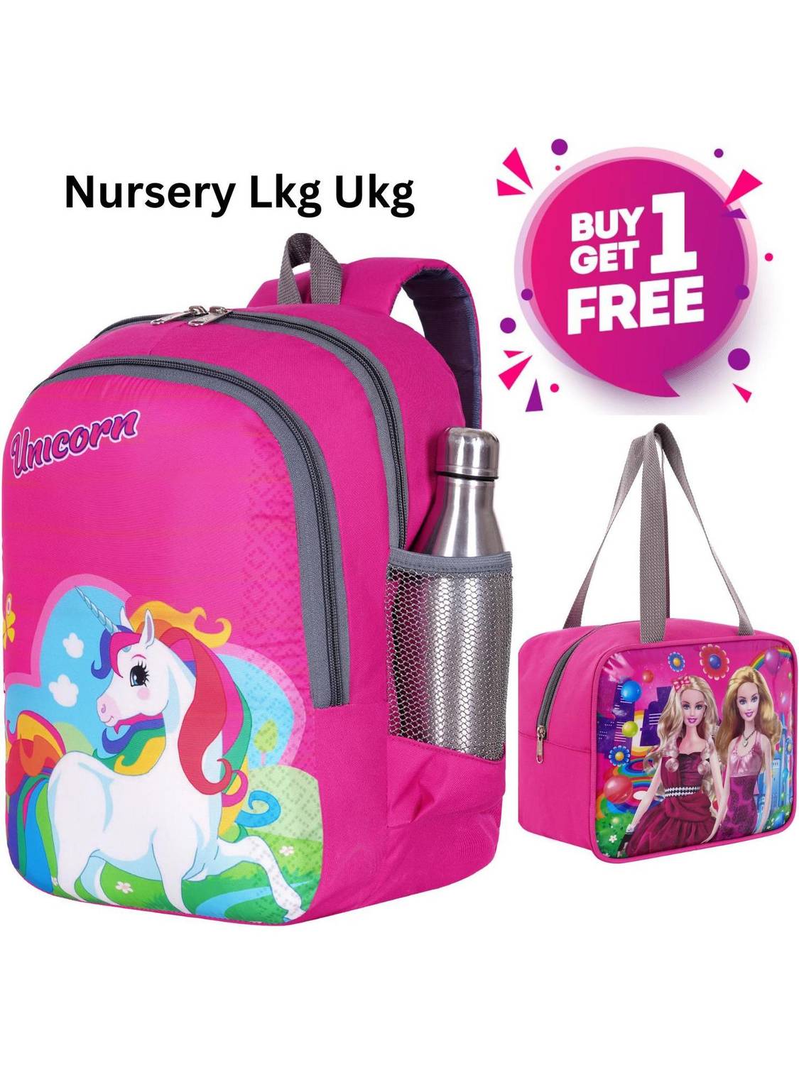 Banon 15x11 inch pre-School For Narsary(LKG/UKG)Girls/Boys kids School Bag Waterproof School Bag
