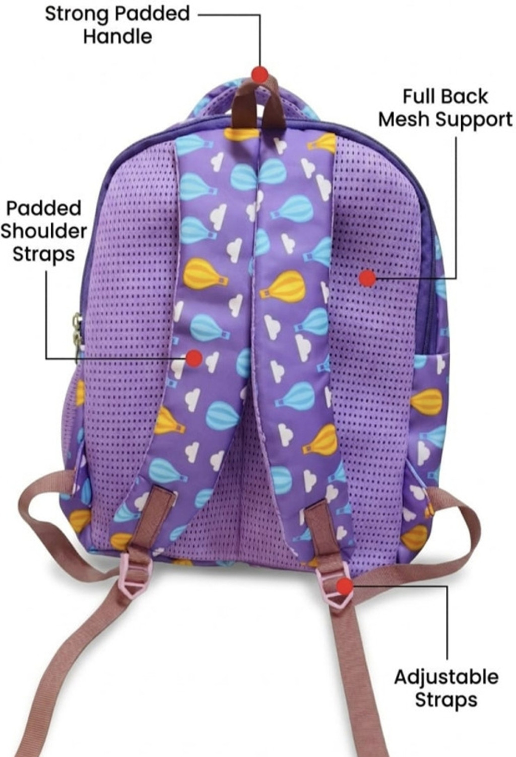 Image of BLUVOQ LABUBU kids waterproof school bag Waterproof Backpack