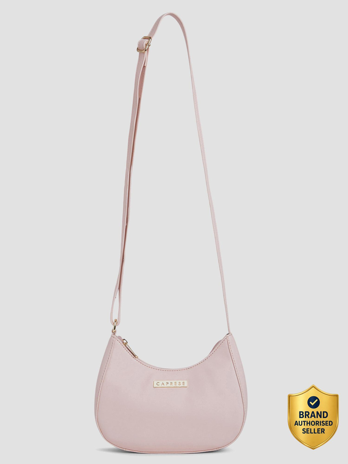 Image of Caprese Omni Sling Small Powder Pink Bag for Women Sling Bag