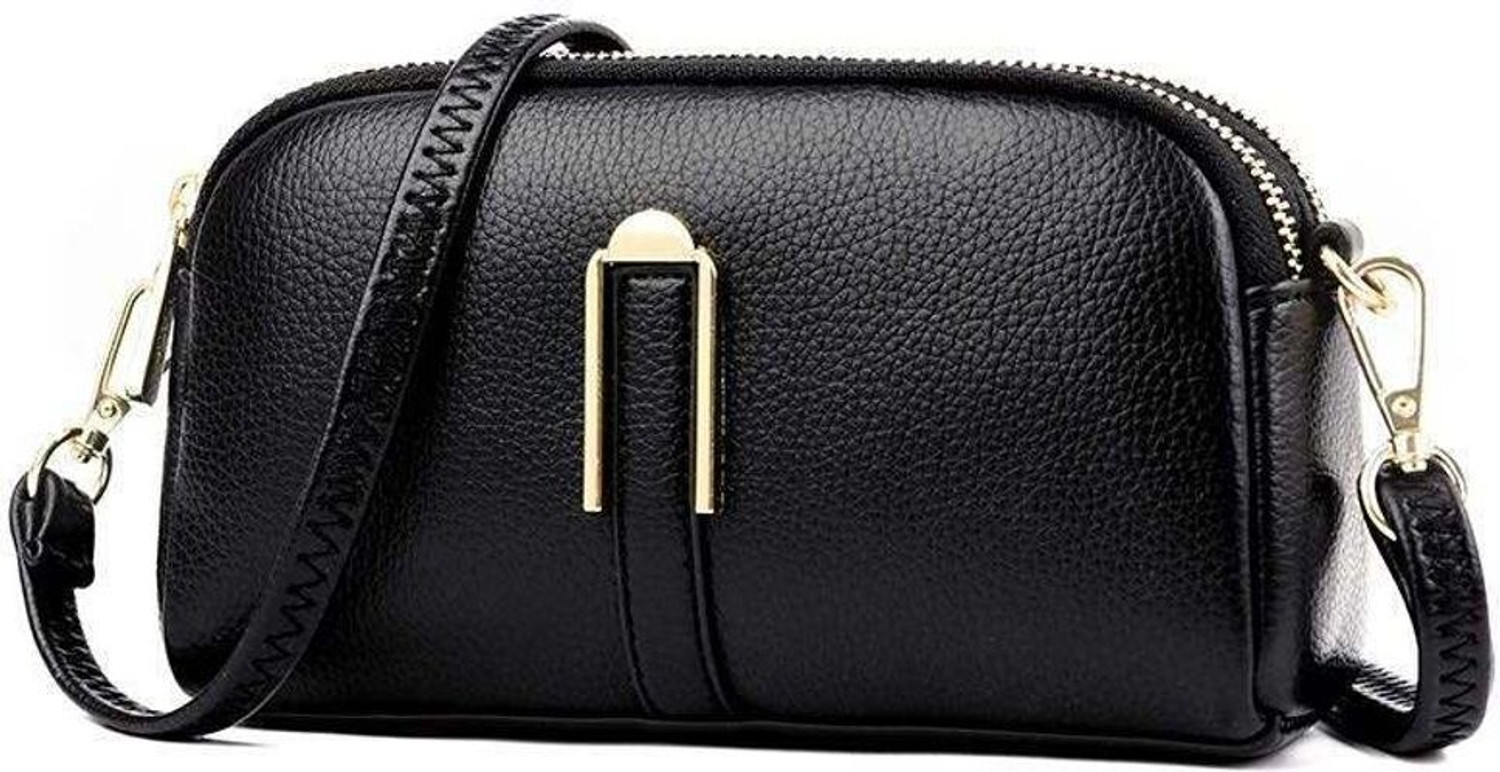 Image of ketmart Crossbody Bags for Women, Medium Size Shoulder Handbags (Color Black) Waterproof Shoulder Bag