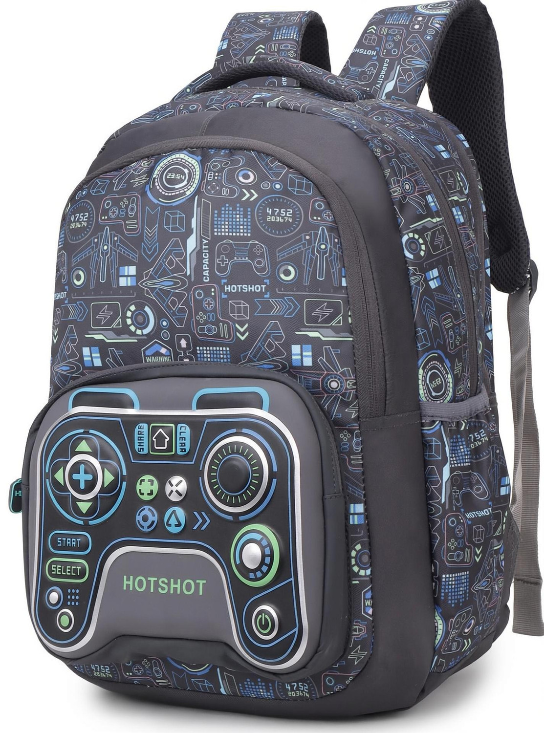 Image of HOT SHOT BY HOTSHOT GAMER 1446|SCHOOL BAG|TUTUION BAG|KIDS BAG|FOR BOYS&GIRLS School Bag
