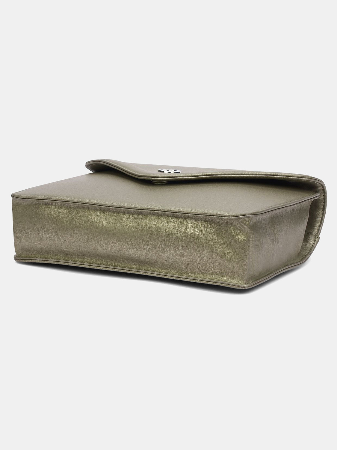 Image of Caprese Rory Sling Medium Gunmetal Bag for Women Sling Bag