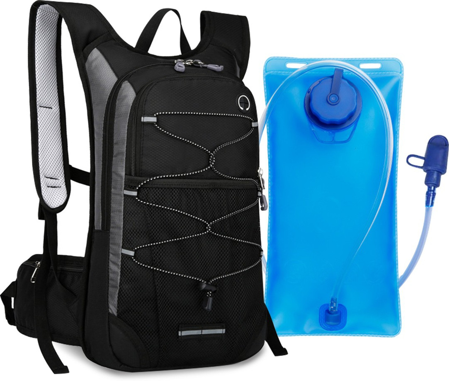Image of HASTHIP Hydration Backpack with 2L Hydration Bag for Hiking Cycling Hydration Pack