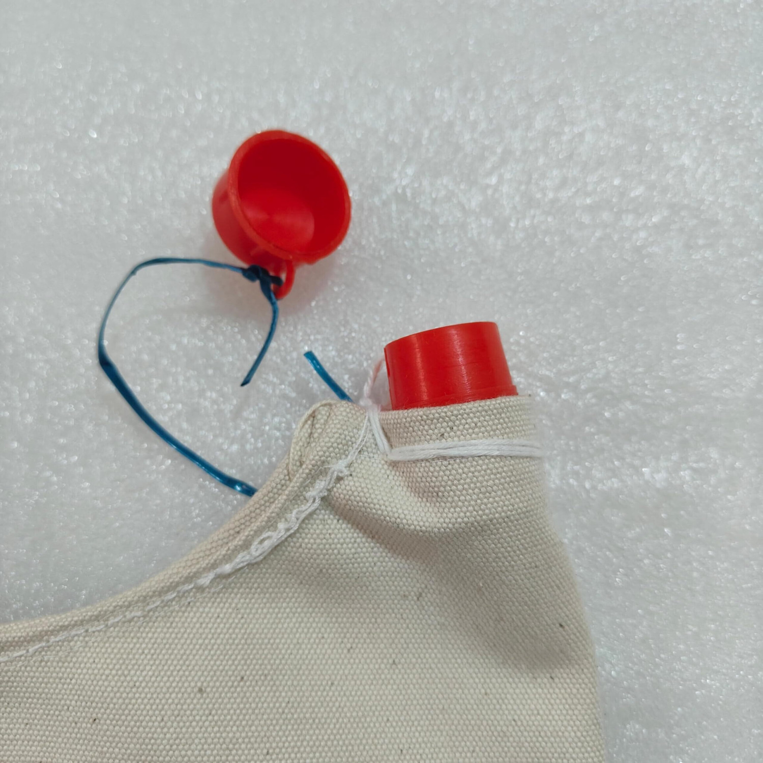 Image of BHARAT AGRO PUNE Canvas Fabric Cold Water Bag for Picnic Tour Outdoor Hiking Camping (BH 6 LTR ) Waterproof Multipurpose Bag