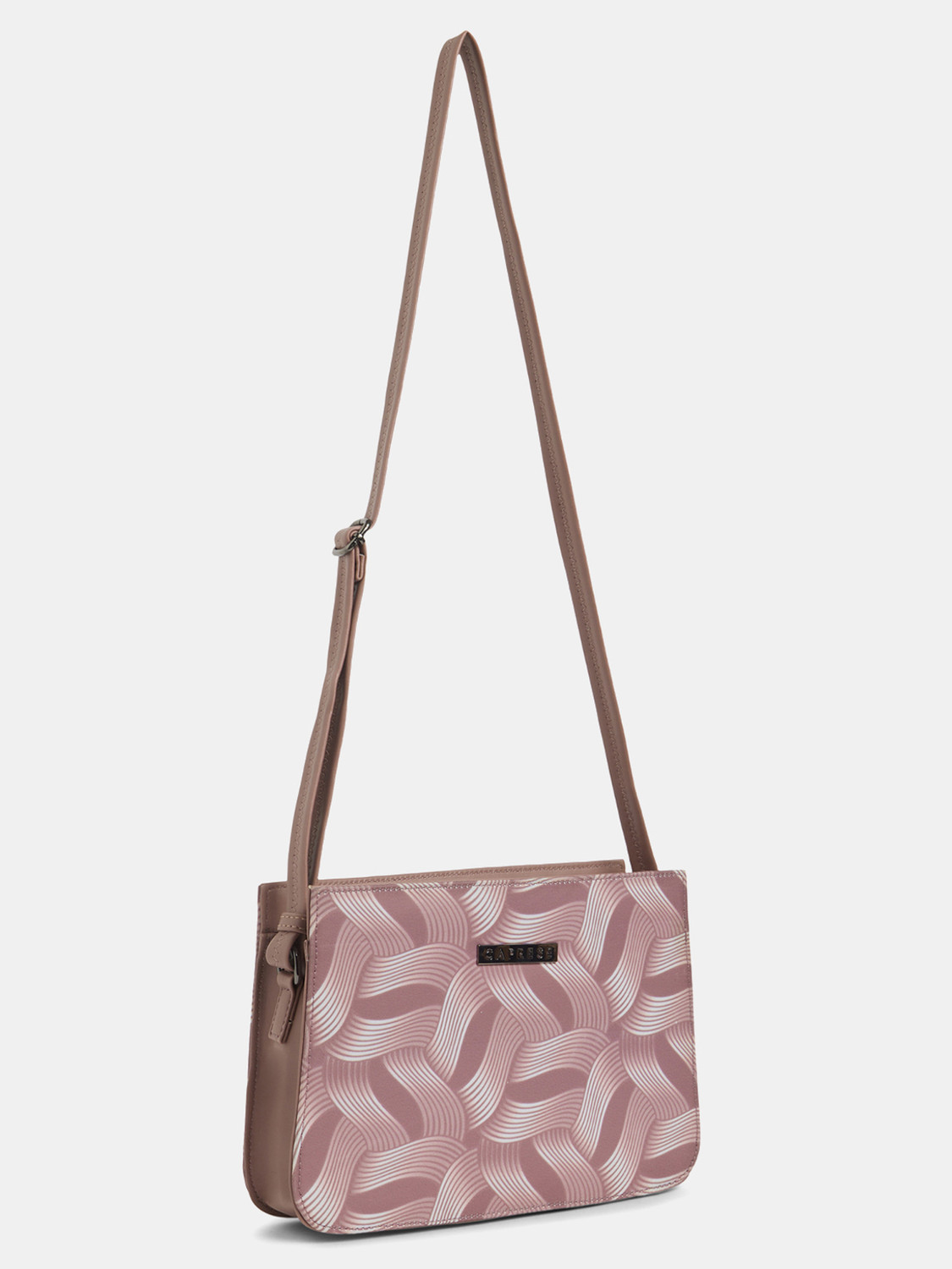 Image of Caprese Seiko Sling Medium Dark Pink Bag for Women Sling Bag