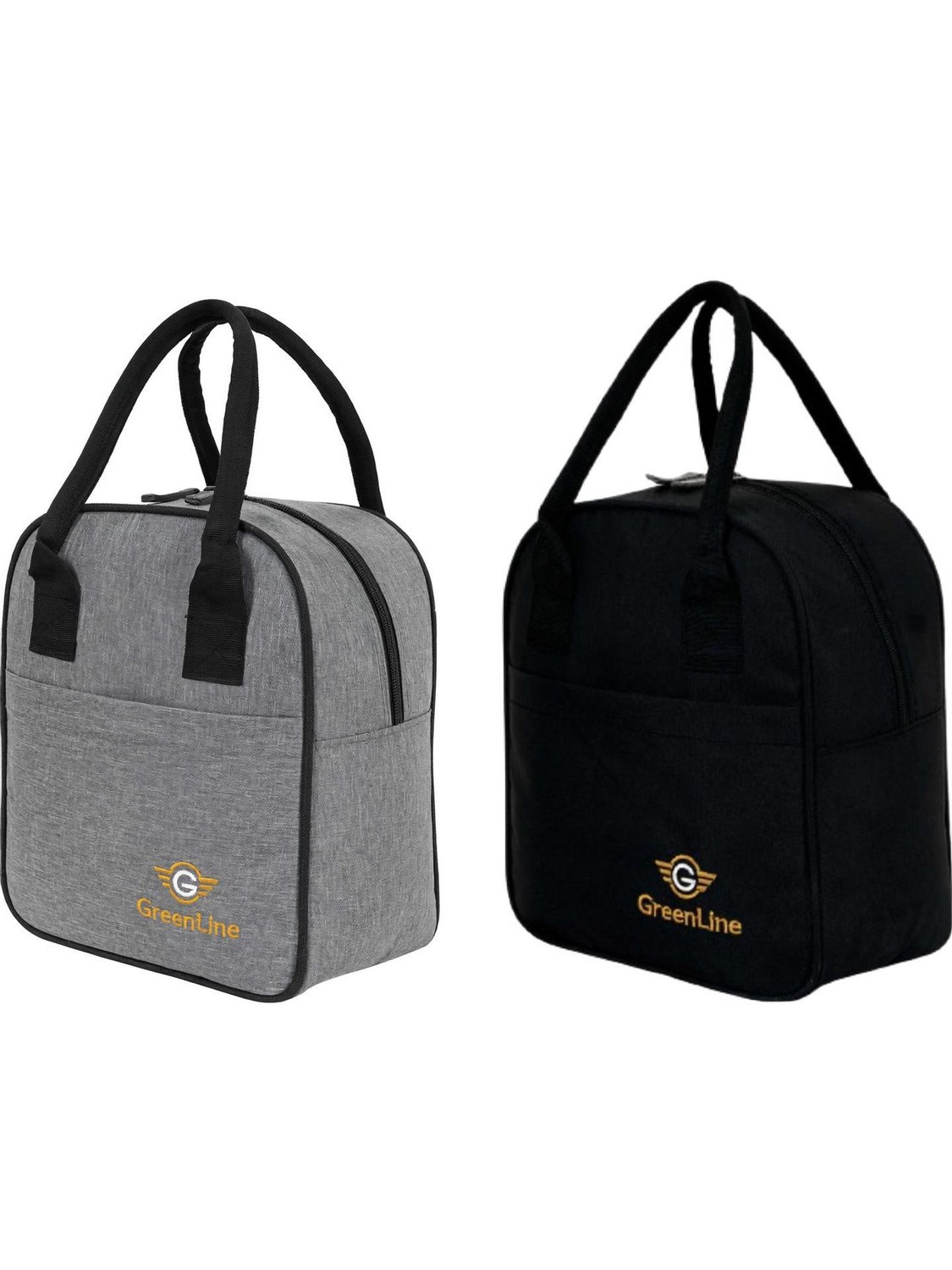Image of GREENLINE Combo 2PC ,Insulated Lunch Bag for School Collage Office &Picnic for Boys & girl Waterproof Lunch Bag