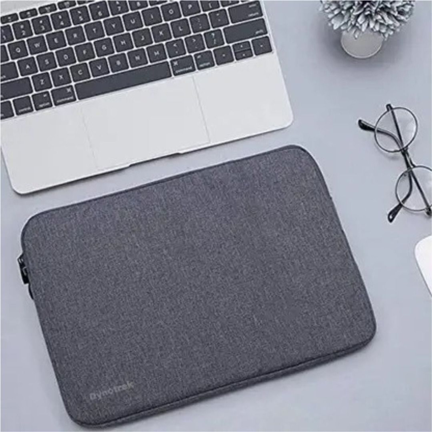 Image of GREENLINE Laptop Bag (Sleeve Case Cover Pouch Hand Bag for Men Women -Denim Grey) Laptop Sleeve /Cover