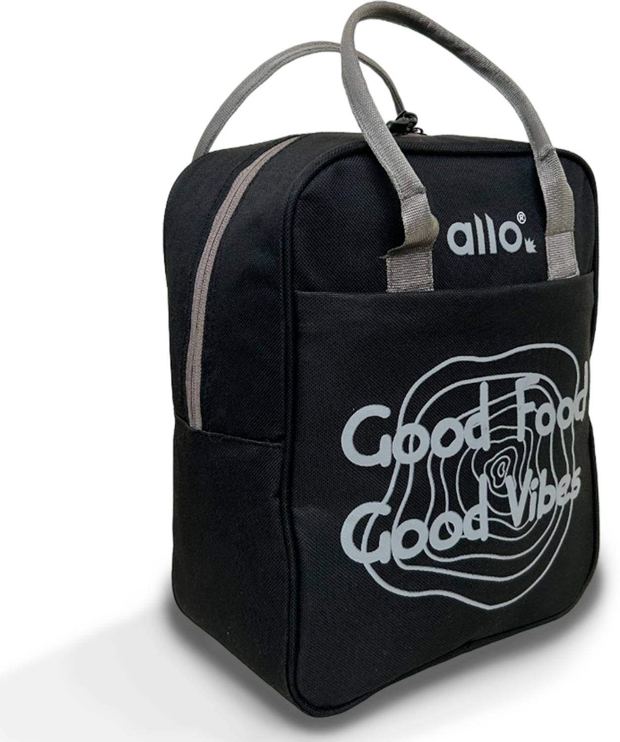 Allo Leakproof, Water and Dust Resistant Multipurpose Lunch Bag for Office, Grey Waterproof Lunch Bag