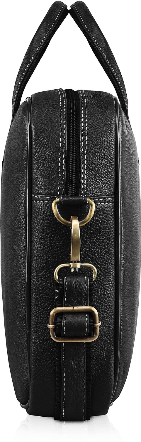 Image of WILDHORN Genuine Leather Laptop Messenger Bag for Men Messenger Bag