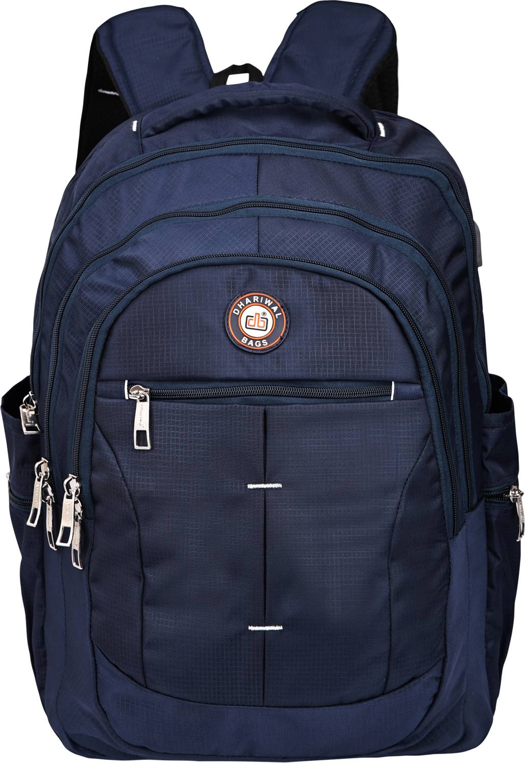 Dhariwal Dual Compartment Laptop Backpack With Rain Cover 49L LB-108 Waterproof Backpack Waterproof Laptop Sleeve/Cover