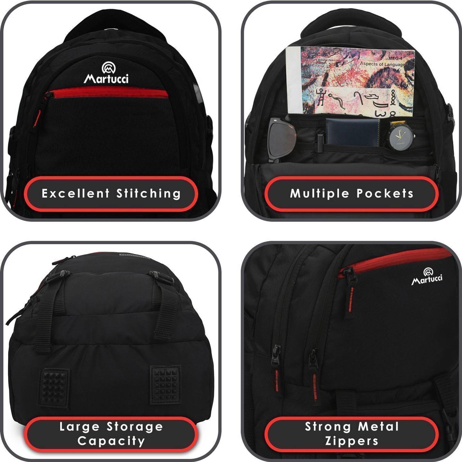 Martucci Boys and Girls Waterproof School Bag - Image 3