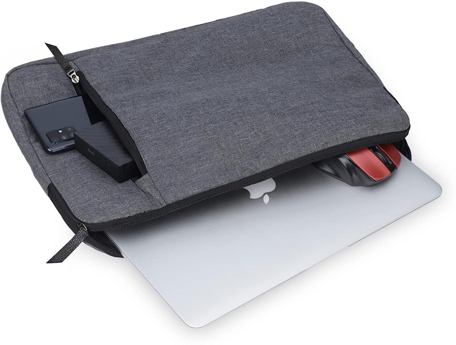 Image of LIFINI Laptop Sleeve For 15.6-16 Inch Laptop covwe with Charger Pouch laptop Case Waterproof Laptop Sleeve /Cover