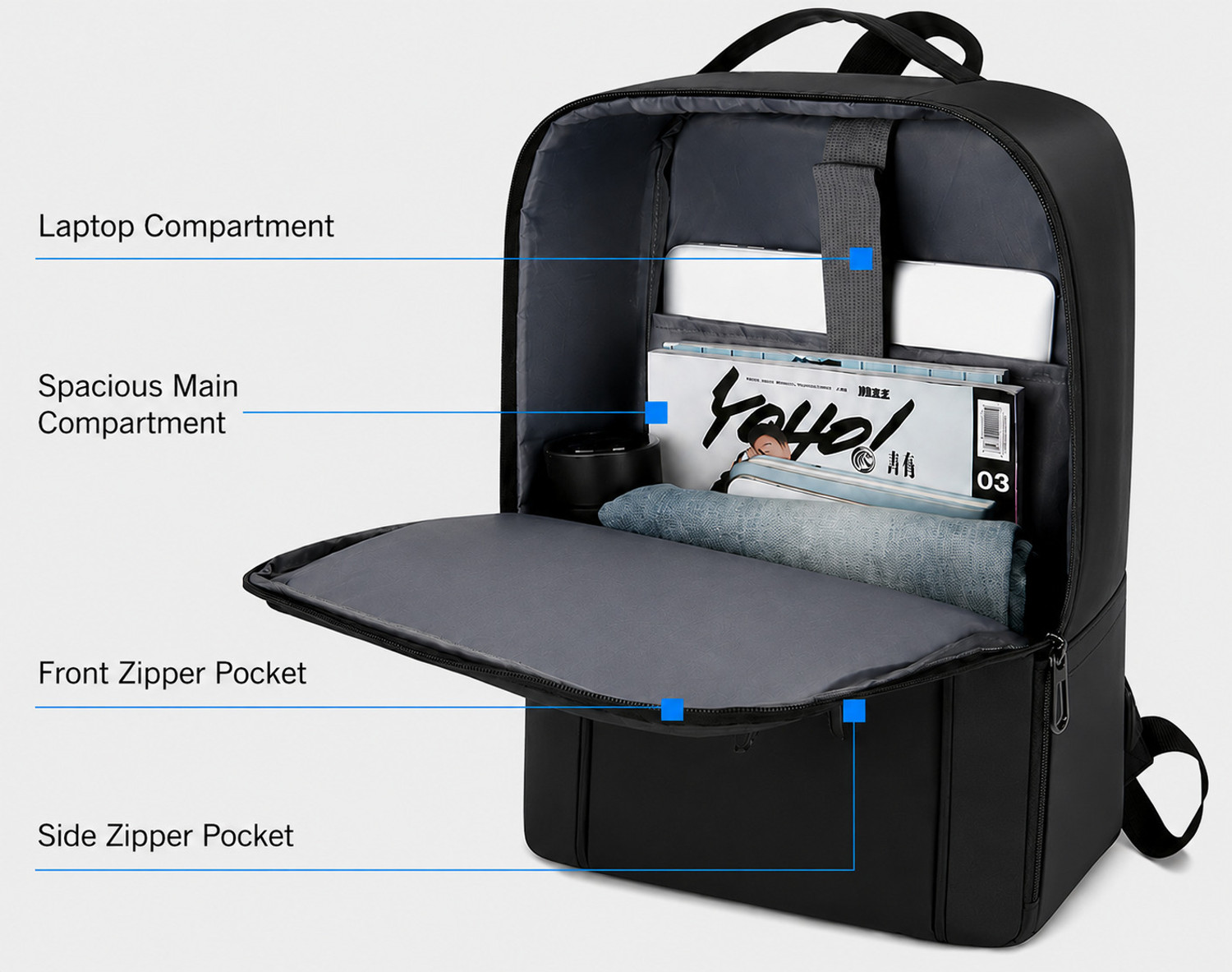 Image of SPIFFY Laptop Bag For Men Backpack