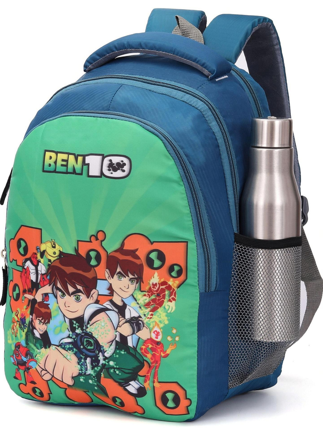 Image of KRAFTER Ben10 Pre School Nursery LKG /UKG /1st to 5th Class kids bag boys & girls bags Waterproof School Bag