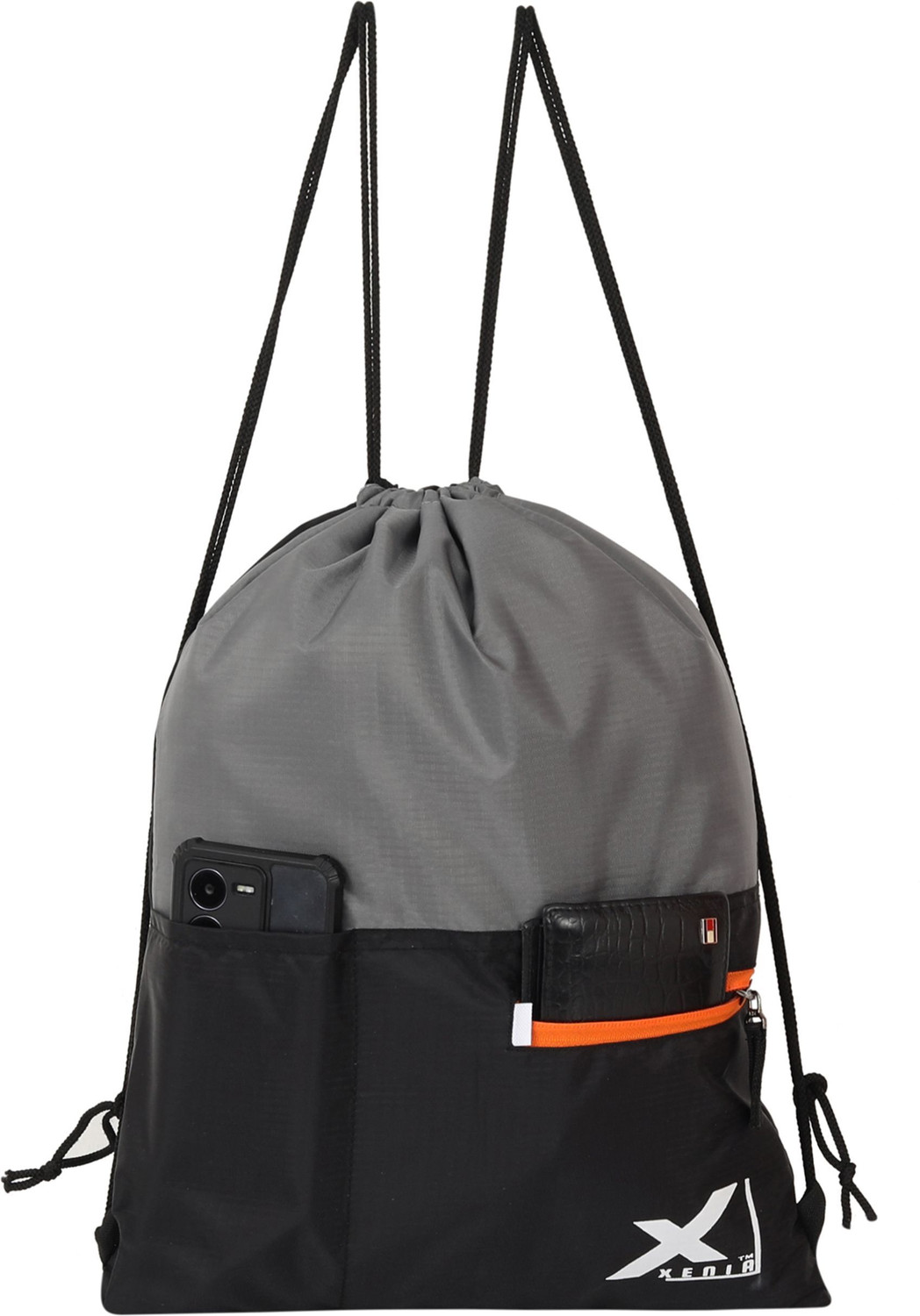 Image of Xenia Small Backpack DAYPACK Drawstring Backpack Bag Dori Bag Unisex Waterproof Sling Bag