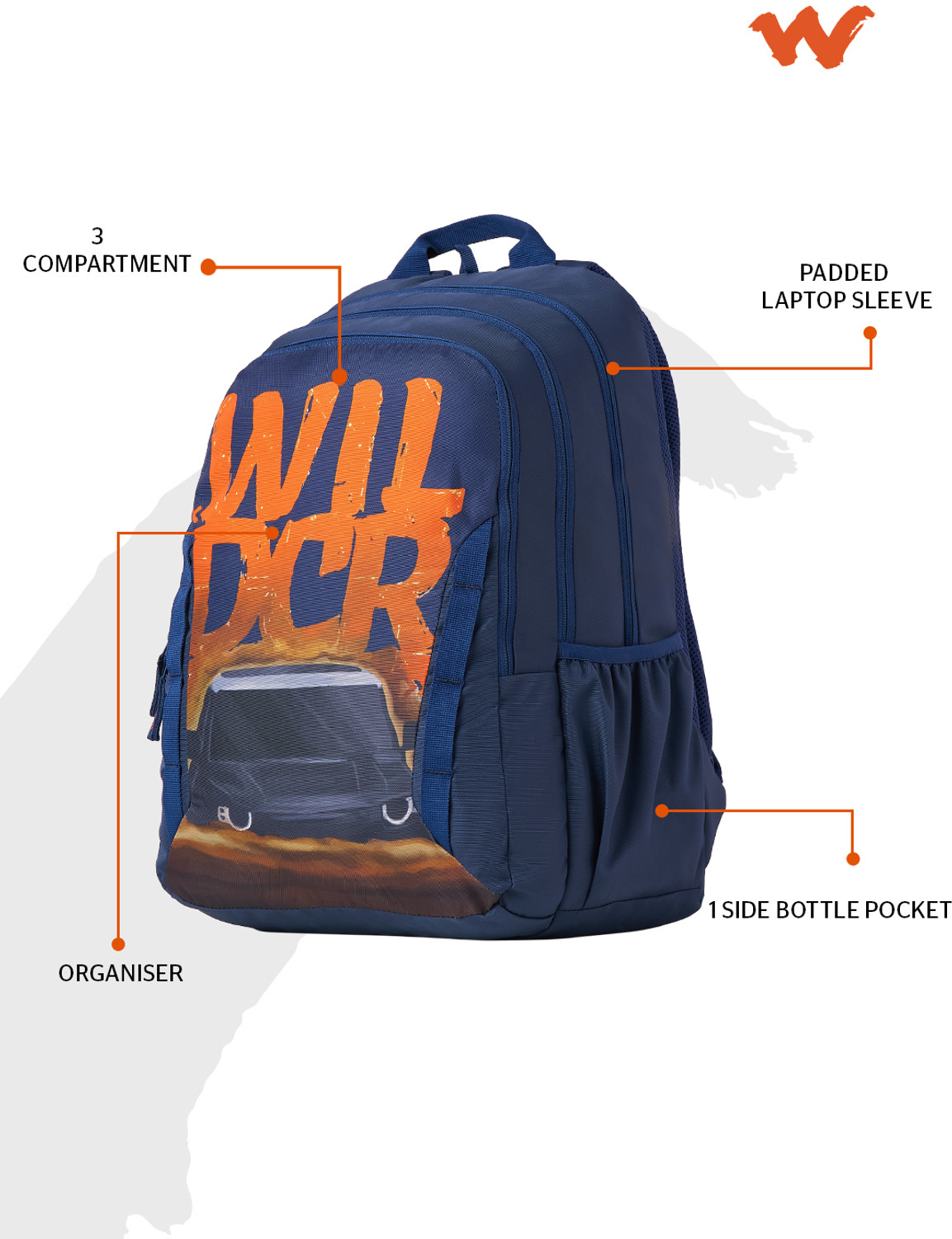Image of Wildcraft Off Road LPBP 45L Waterproof Backpack