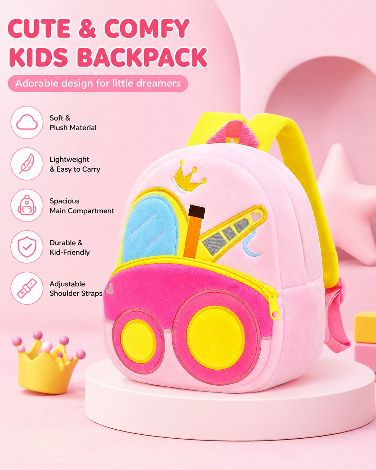Image of BlingNBeats Backpack for 2 to 6 years kids 10L School Bag