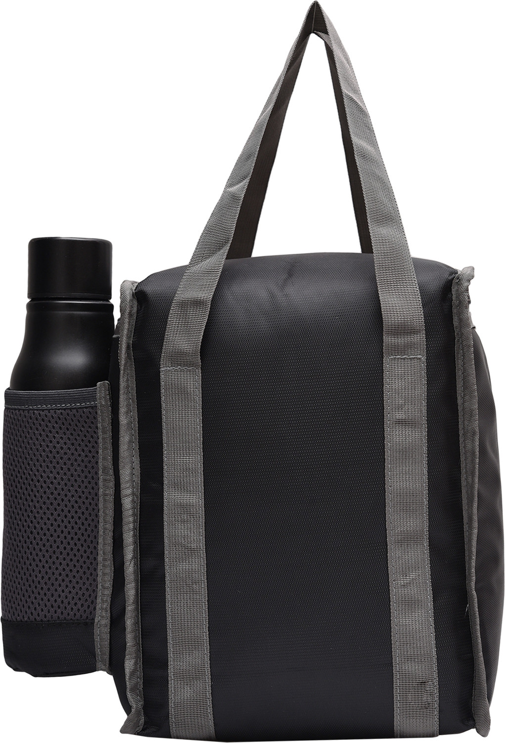 Image of Myron Lunch Tiffin beg Insulated Lunch /Tiffin Bag for school, college, office, picnic men & women Waterproof Lunch Bag (Black, 8 L)