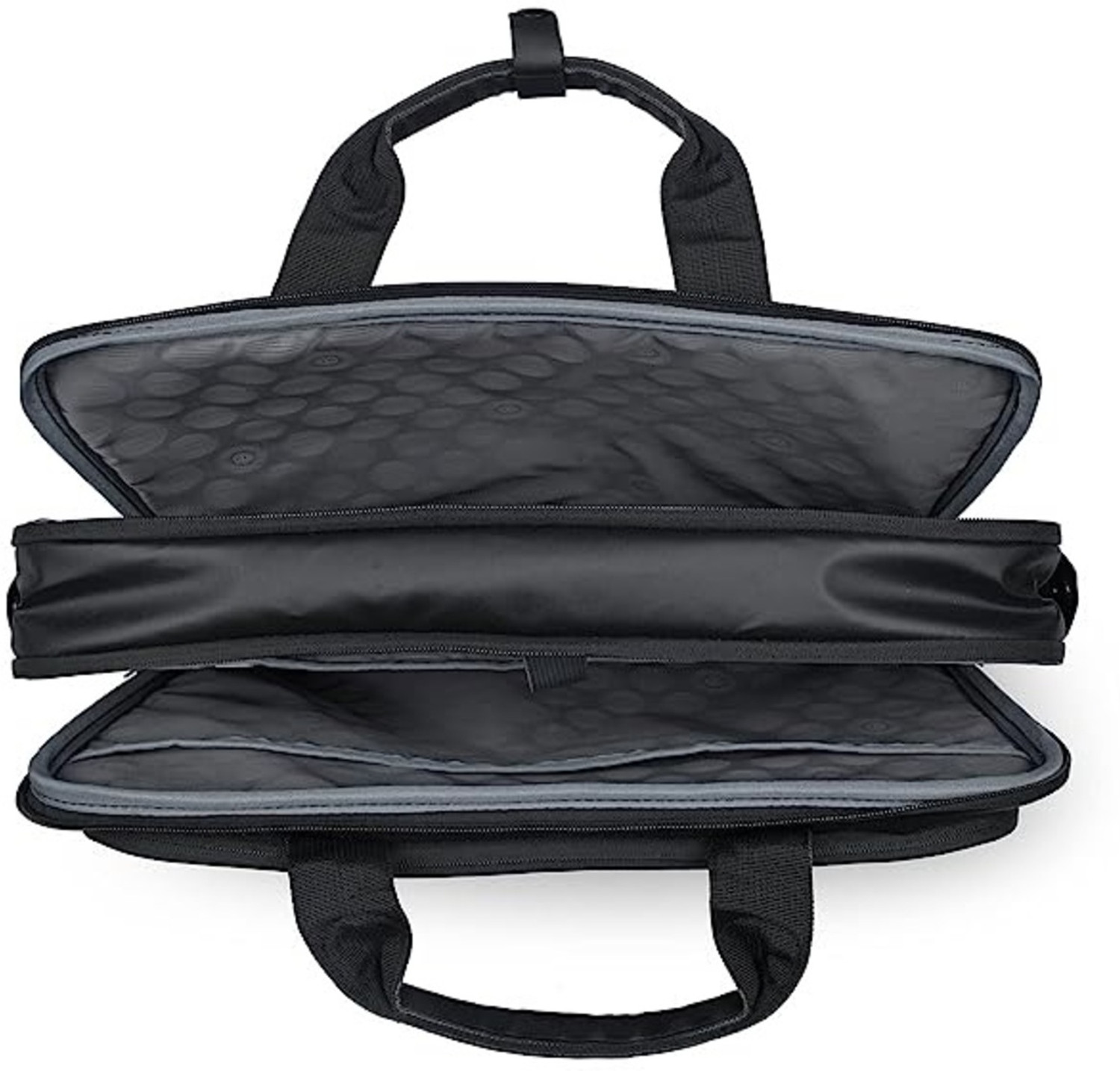 Image of Carlton CUBITT SINGLE GUSSET FOLIO(SG) DARK GREY Messenger Bag