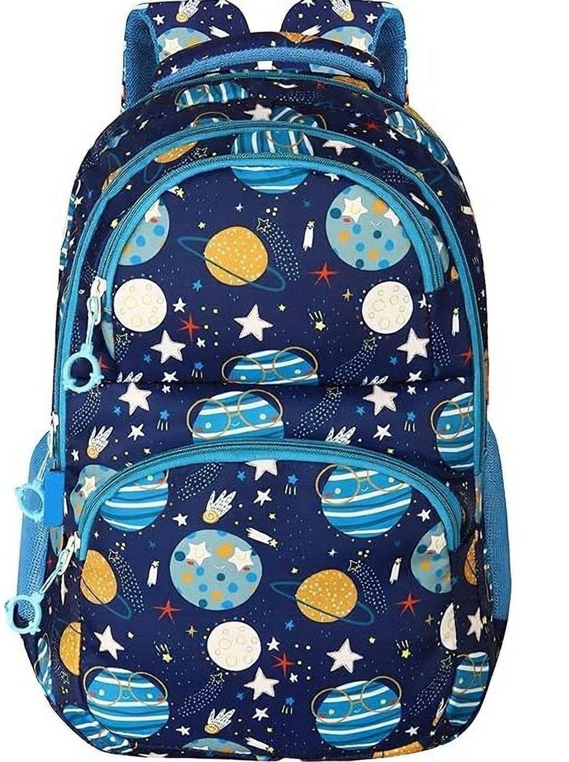 AYZON Premium Quality Printed Soft touch Lightweight Designer Kids backpack Waterproof School Bag