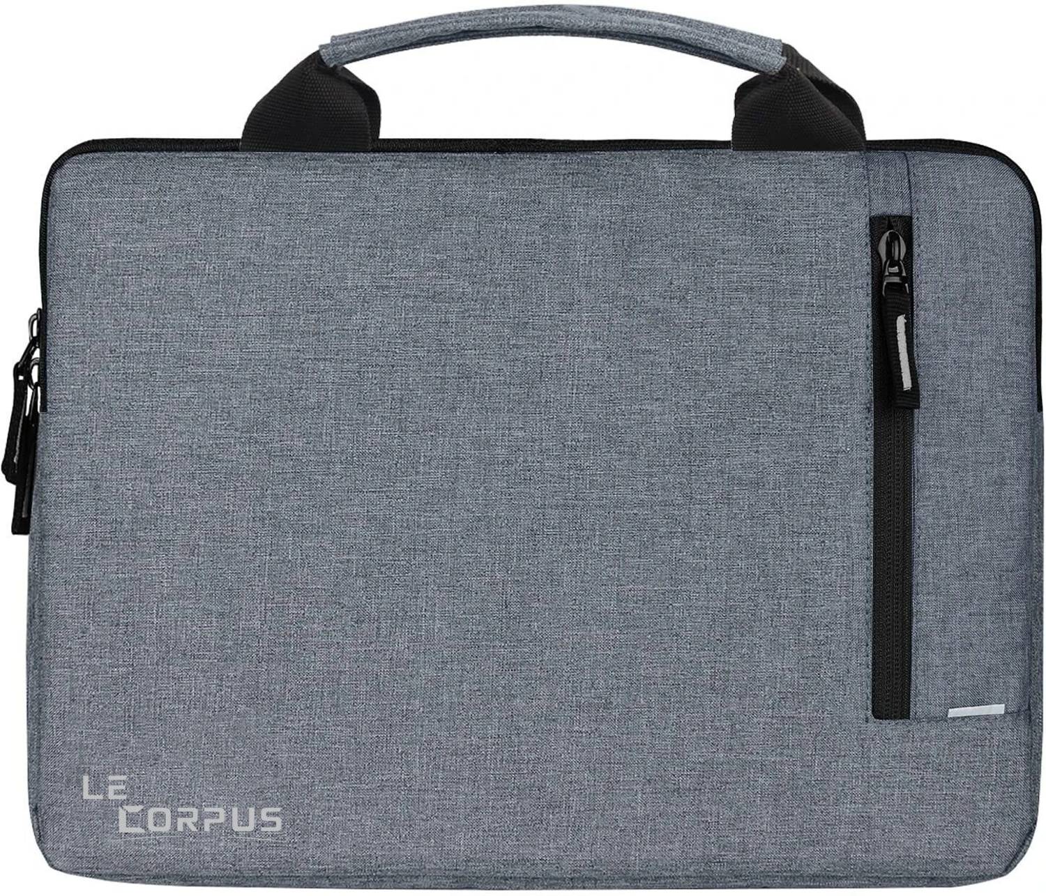 Le Corpus 14-Inch Slim & Lightweight Laptop Bag with Handle & Front Pocket Waterproof Laptop Sleeve/Cover