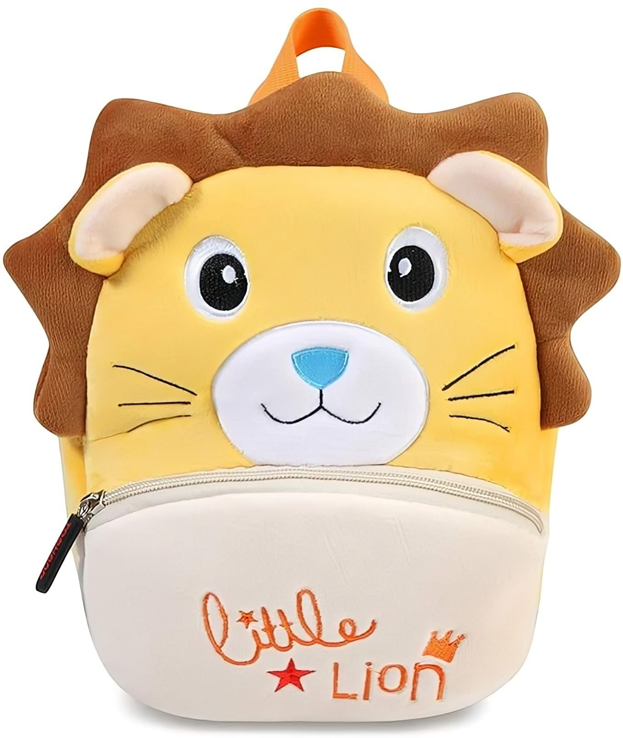 Image of Dufort Kids Soft Plush Lion Cartoon Toddler School Bag For(1 To 5 Years) Backpack