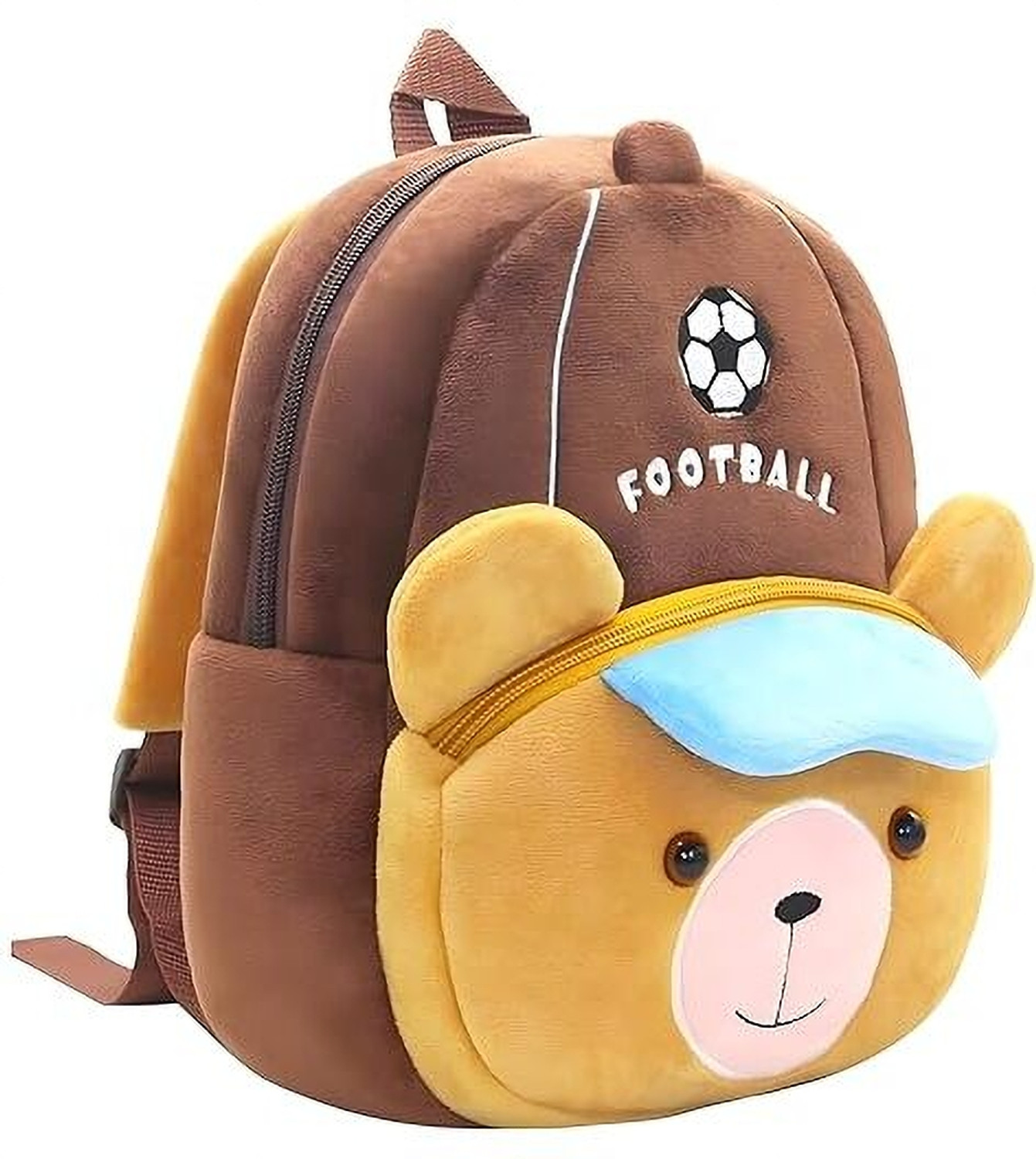 Image of HappyChild Plush Animal Cartoon Mini Backpack Little For Kids 1-6 Years 10 L Backpack