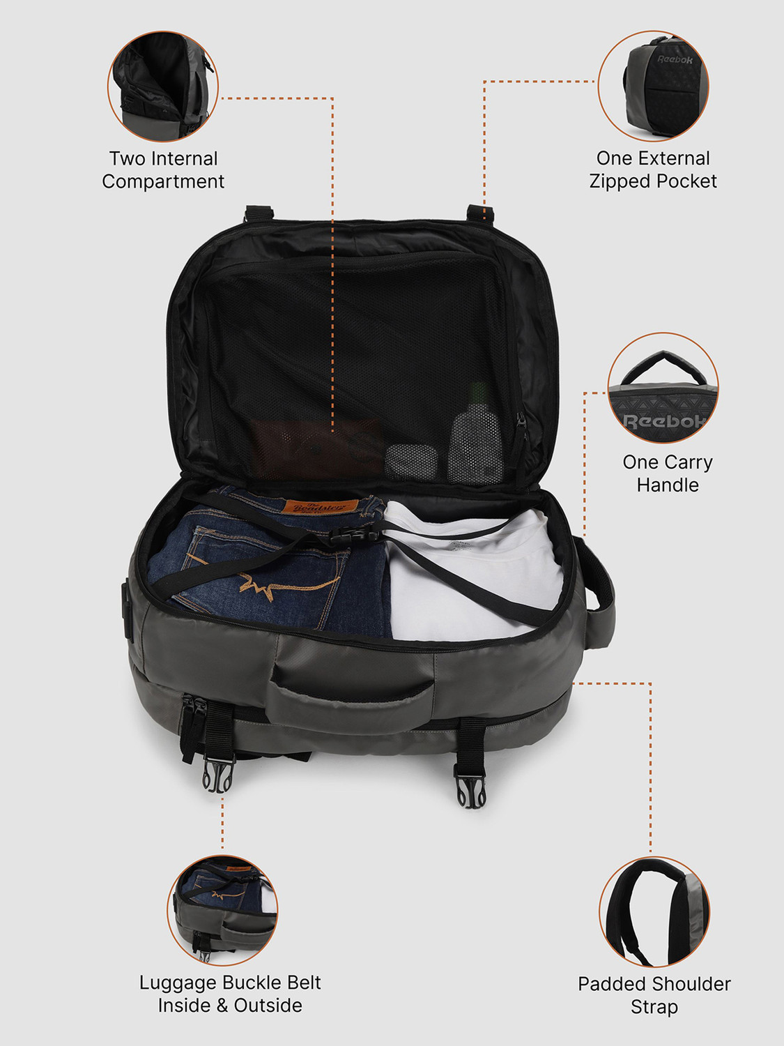 Image of REEBOK Hybrid Weekender Bag Backpack