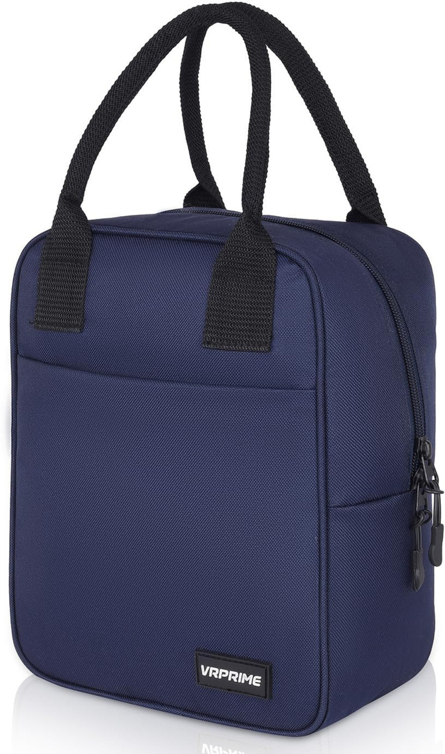 Image of VRPRIME Insulated Lunch Bag for Office,School & Travel | Hot & Cold Tiffin Bag Men Women Waterproof Lunch Bag