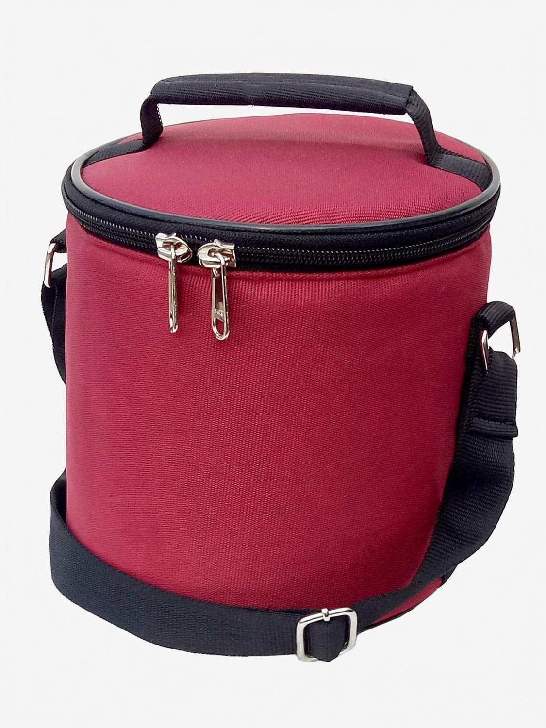 Image of Aafeen Maroon Office Use Tiffin Bag Waterproof Lunch Bag