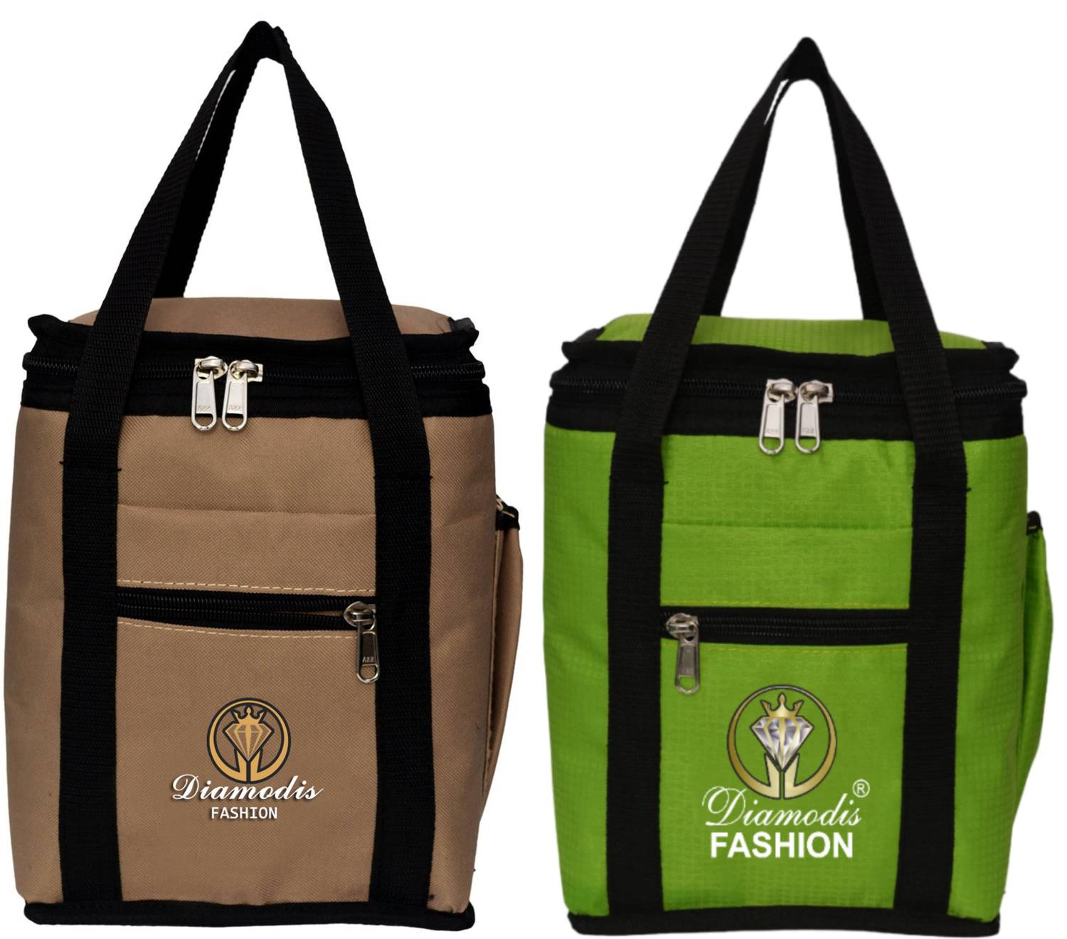 DIAMODIS FASHION Trendy Premium Quality School Office Lunch Bag Upto 3 Boxes Lunch Tiffin Bags A1 Waterproof Lunch Bag