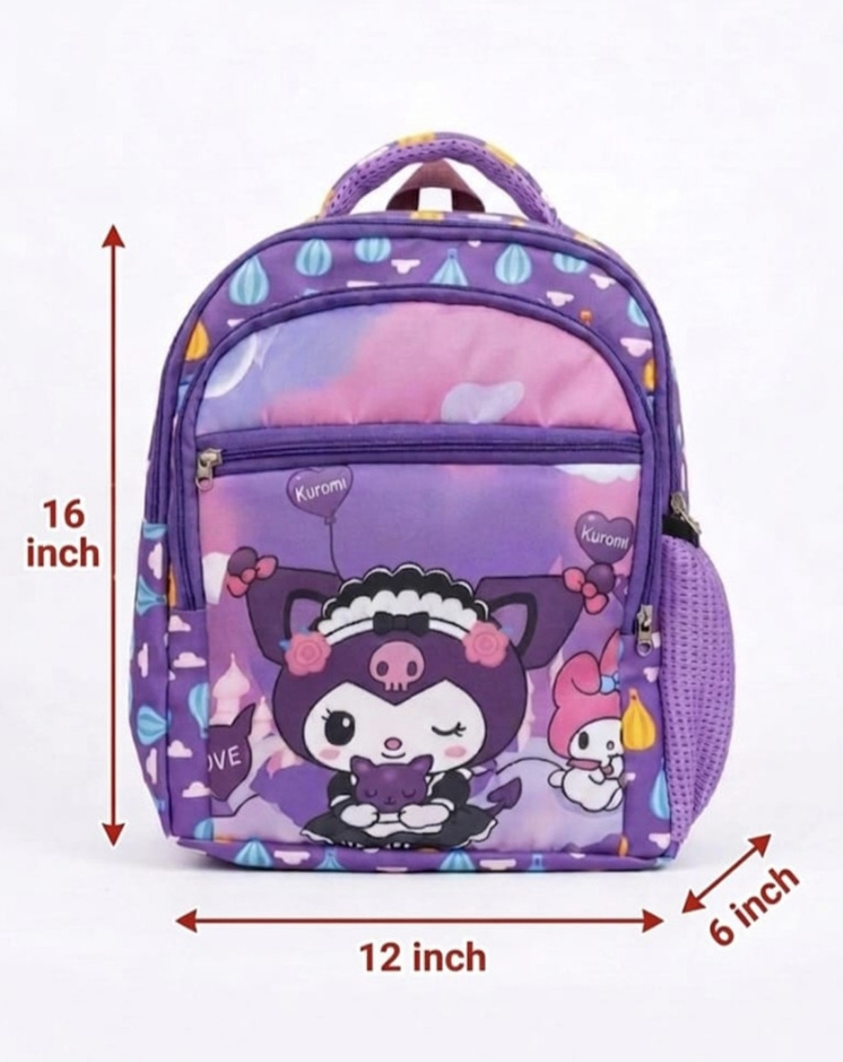 Image of BLUVOQ LABUBU kids waterproof school bag Waterproof Backpack