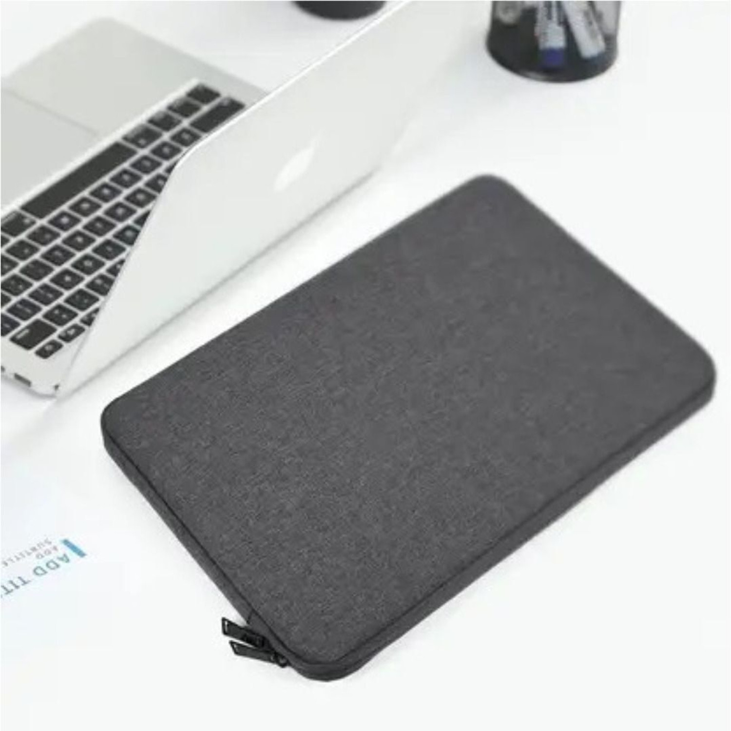 Image of GREENLINE Laptop Bag (Sleeve Case Cover Pouch Hand Bag for Men Women -Denim Grey) Laptop Sleeve /Cover