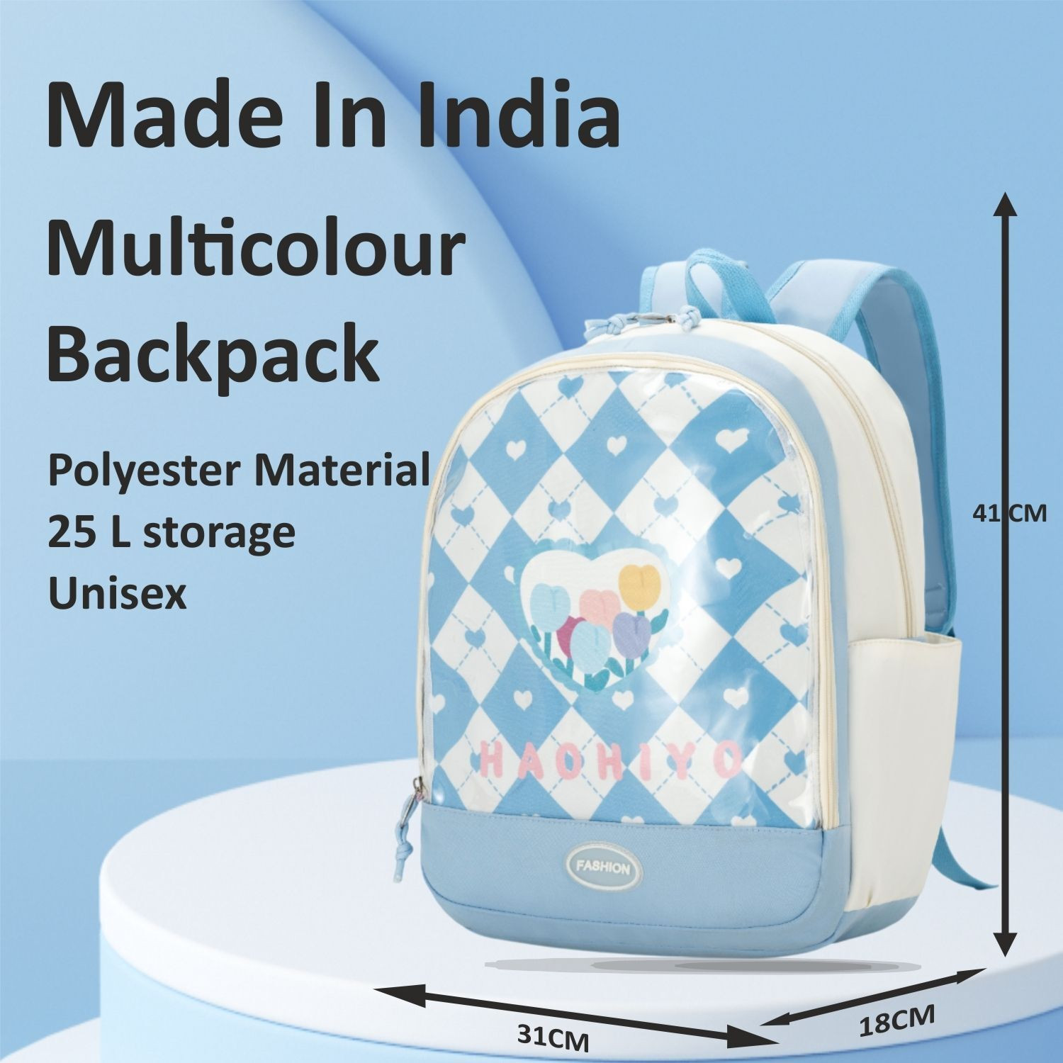 Image of Tinytot SB288 02 Japanese Style Korean Unisex School College Casual Laptop Backpack Bag Waterproof School Bag
