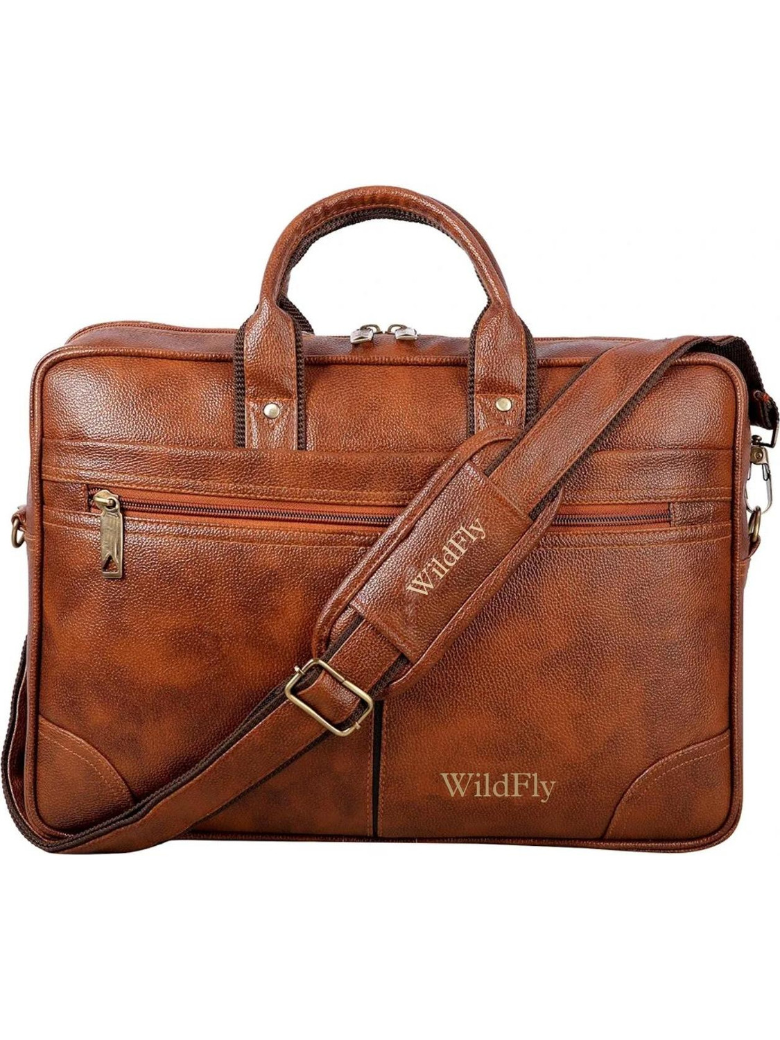 Image of IMPEX 16 Inch Vegan Leather Laptop Messenger bag Waterproof Messenger Bag