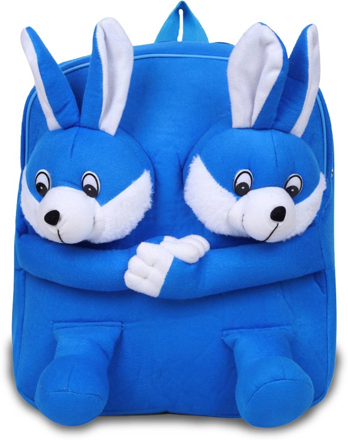 Chinmay Kids Baby School Bag Double Head Rabbit Unisex Preschool Picnic Nursery (2-5 Years) School Bag