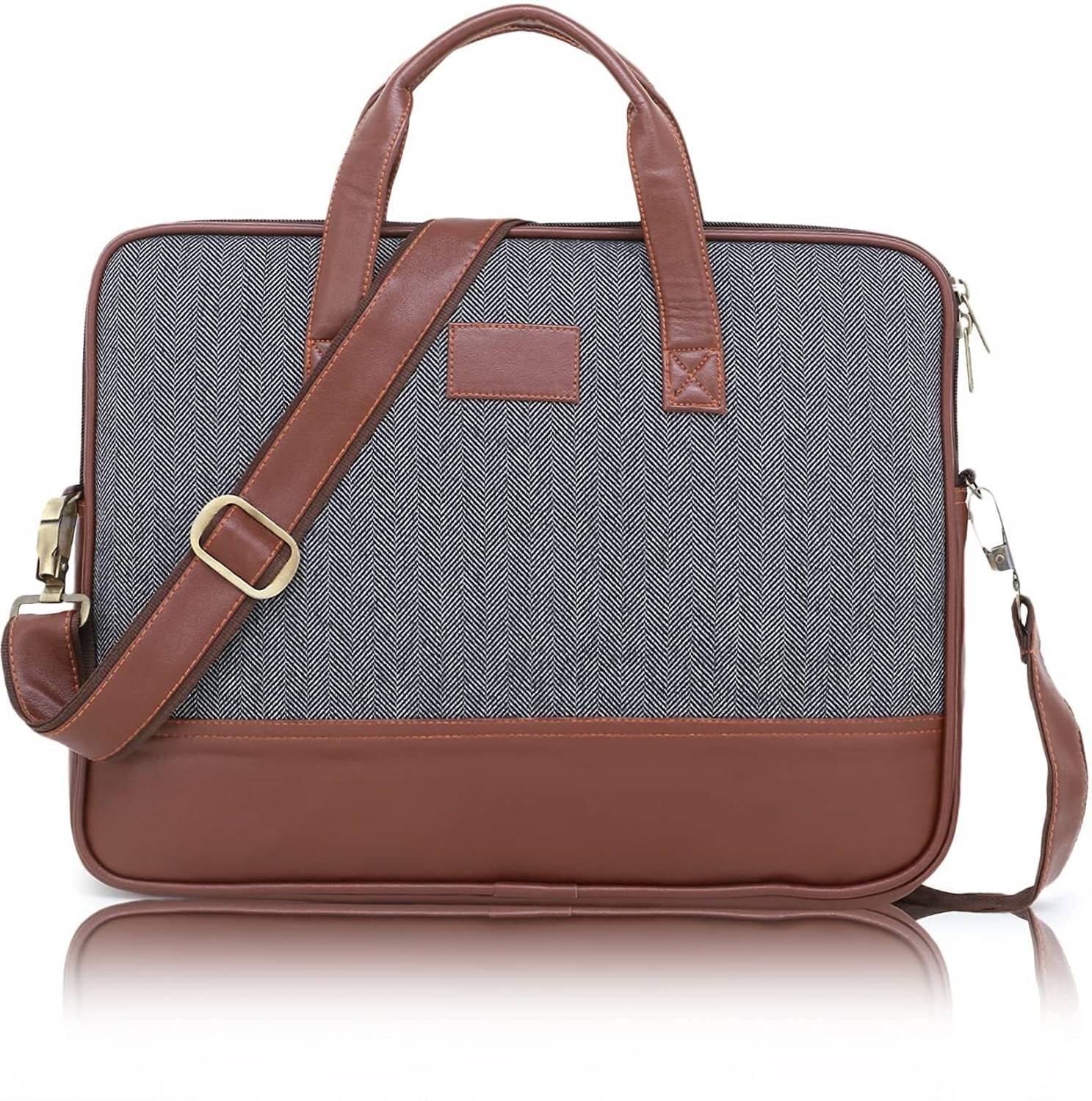 Amiro Messenger Bag for Mens-Canvas 15.6 Inch Laptop Satchel Computer Briefcase Waterproof Messenger Bag