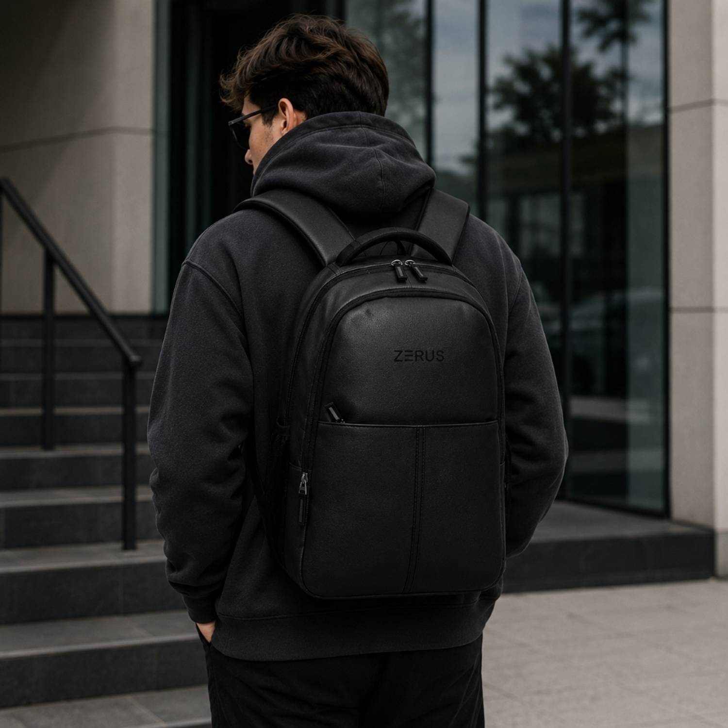 ZERUS Stylish Laptop Backpack - Image 1